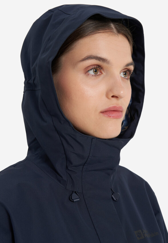 Куртка мембранная женская Jack Wolfskin, Синий