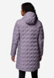 Ультралегкий пуховик женский Columbia Delta Ridge II Long Down Jacket, Розовый4  - превью