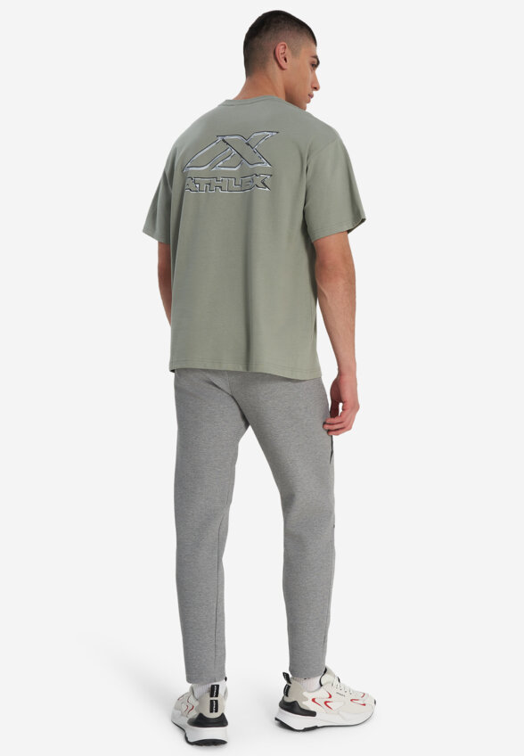 Футболка мужская оверсайз Athlex, Серый