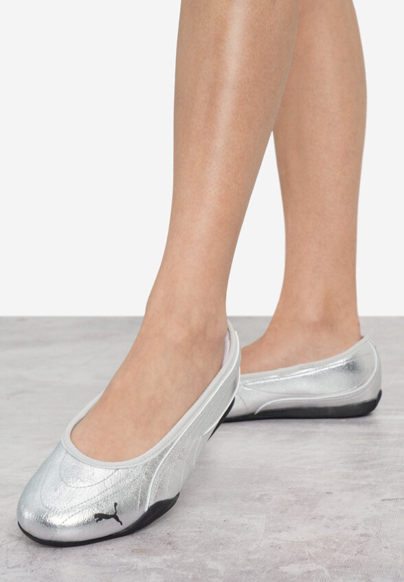 Балетки женские PUMA Catch Soleil Ballerina, Серебряный