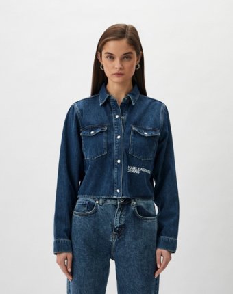 Рубашка джинсовая Karl Lagerfeld Jeans женщинам