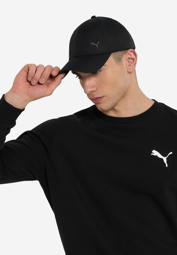 Бейсболка PUMA Ess Metal Cat, Черный