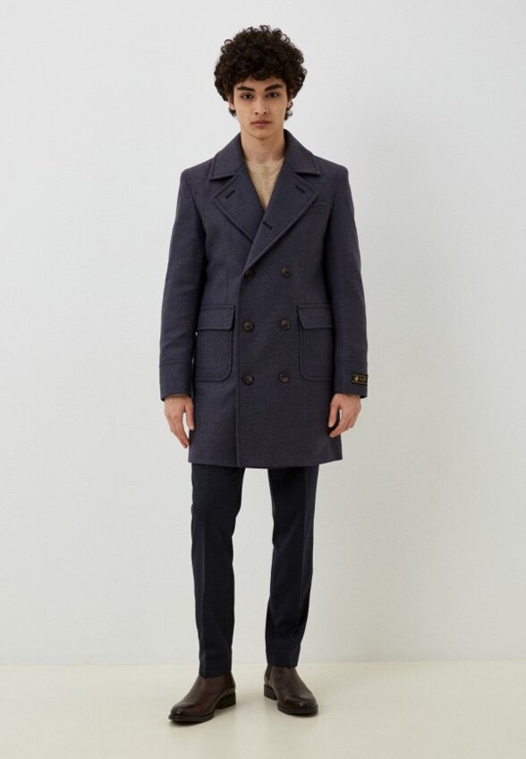 Пальто двубортное Bazioni