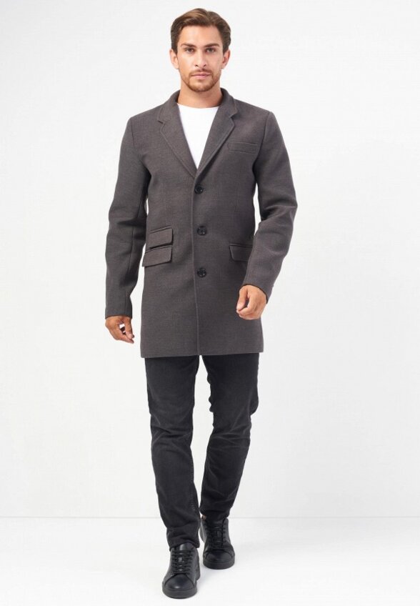 Пальто однобортное Envylab