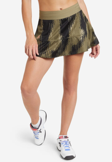 Юбка-шорты женская adidas Tennis Printed Match Skirt Primeblue, Коричневый