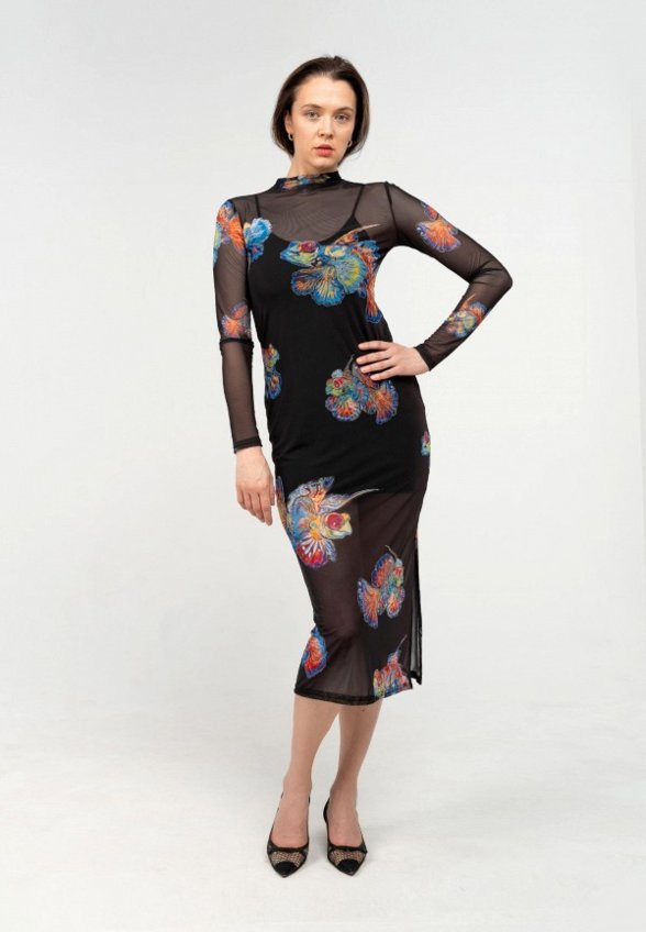 Платье и комбинация Redkoe