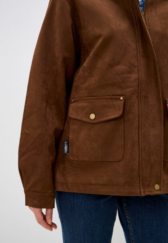 Куртка кожаная Luigin