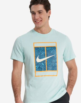 Футболка мужская Nike Court, Зеленый женщинам