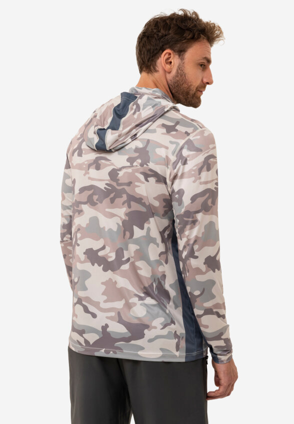Лонгслив мужской Remington Fishing Sun And Mosquito Protection Style 4, Серый