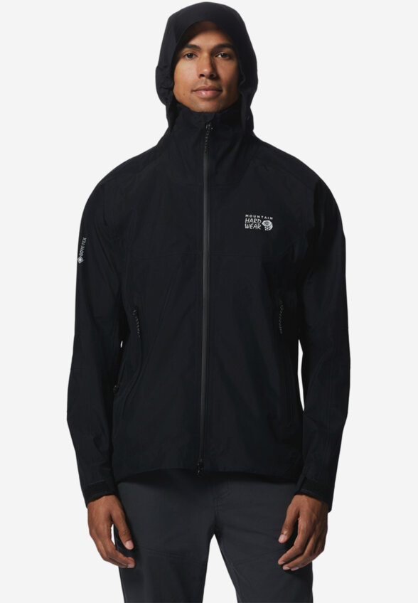 Куртка мембранная мужская Mountain Hardwear TrailVerse Gore-Tex Jacket, Черный