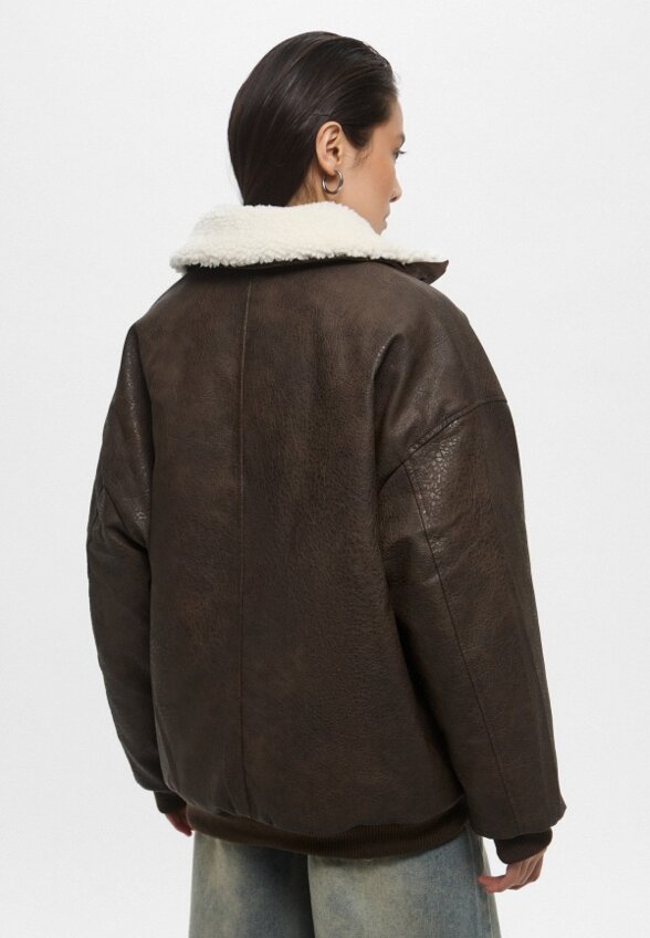 Куртка кожаная утепленная Befree