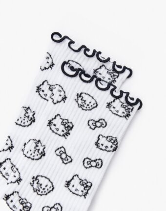Носки с жаккардовой вышивкой Hello Kitty женщинам