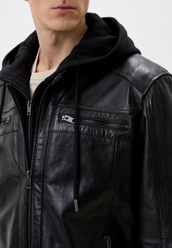 Куртка кожаная Jorg Weber