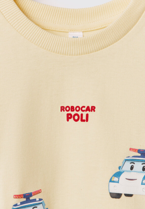 Футболка оверсайз для мальчиков из коллекции SELA × Robocar Poli