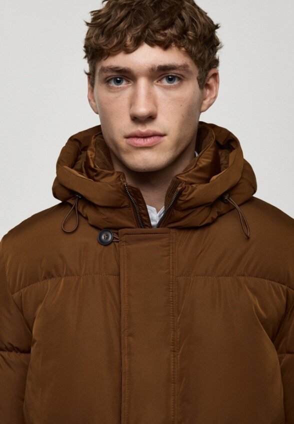 Пуховик Mango Man