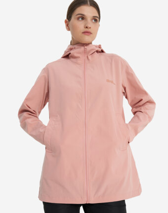 Ветровка женская Jack Wolfskin Desert, Розовый женщинам