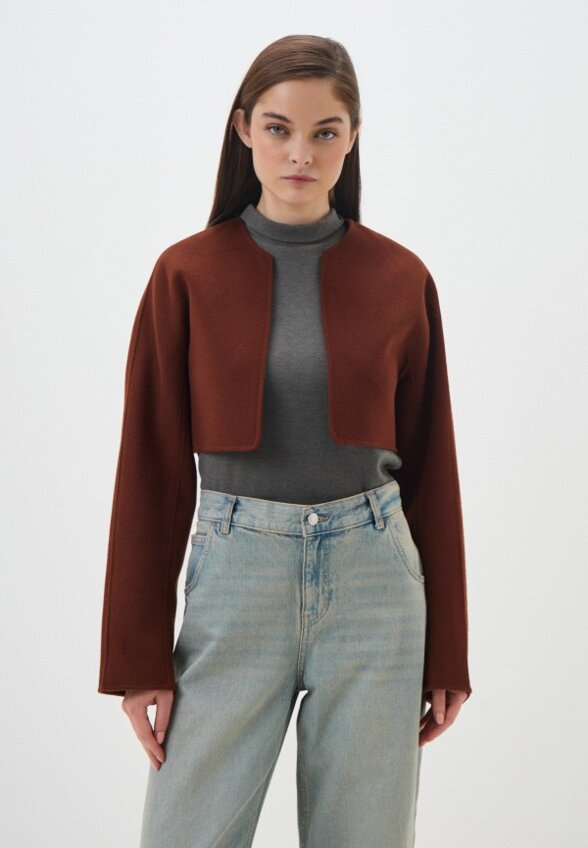 Пальто однобортное Lusio