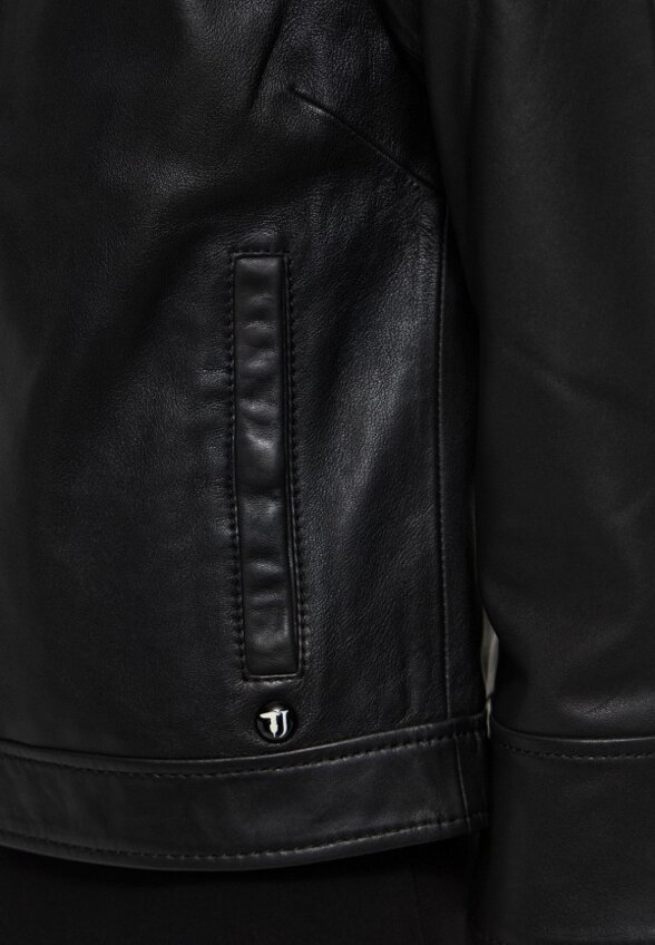 Куртка кожаная Trussardi