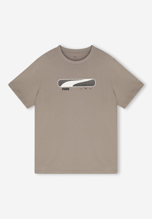 Футболка мужская PUMA Sport Logo Play, Серый