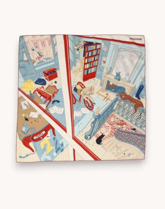 Hermes Silk Scarf женщинам