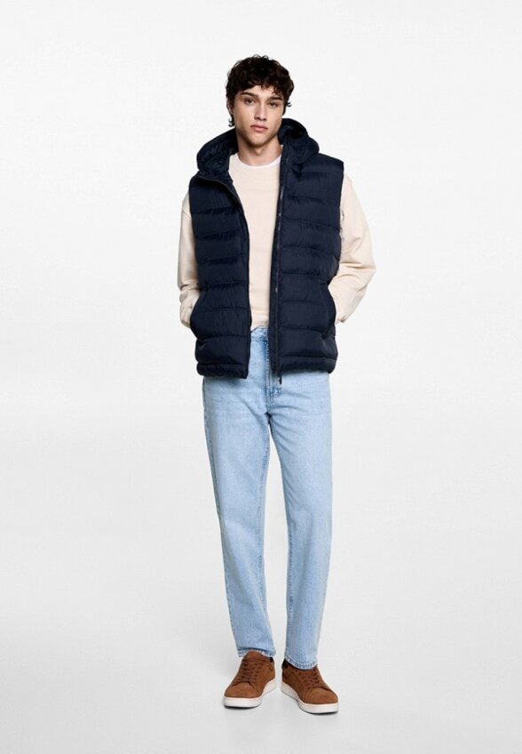 Жилет утепленный Mango Teen