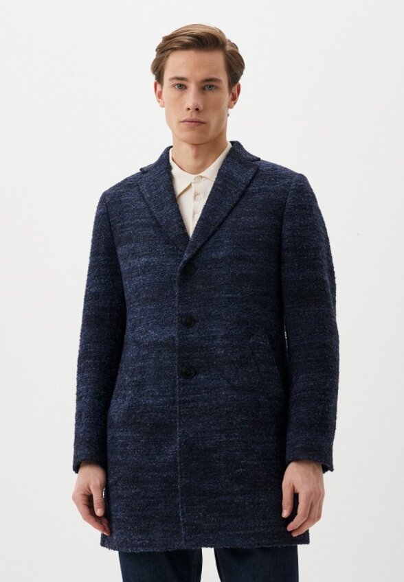 Пальто однобортное Van Cliff