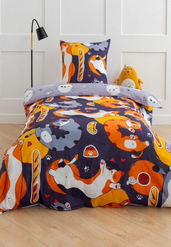 Постельное белье 1,5-спальное Павлина