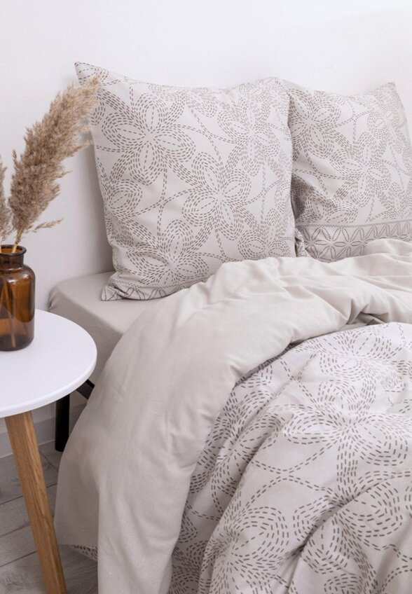 Постельное белье Евро Лён Наш от Василисы