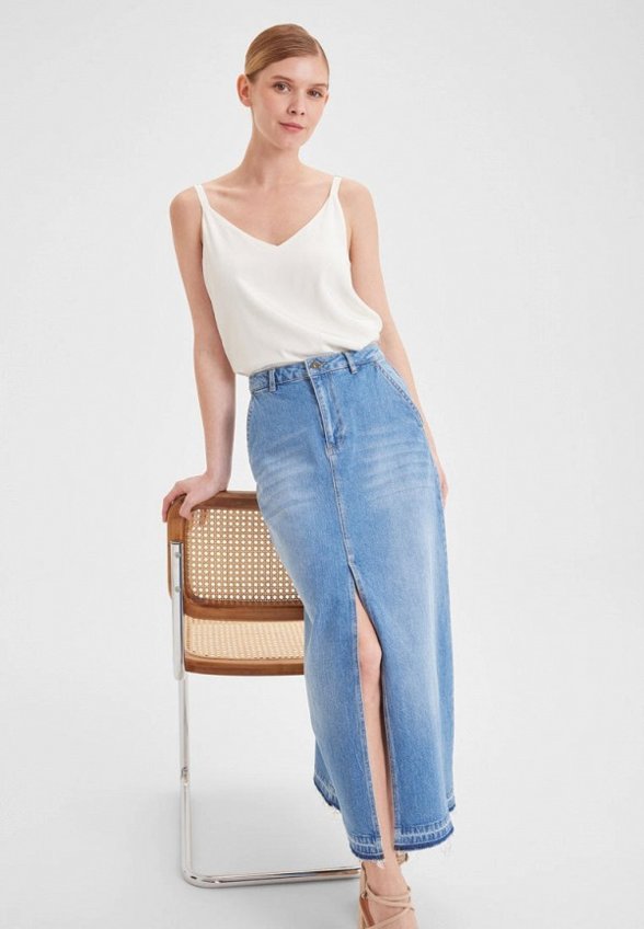 Юбка джинсовая N.O.M.I