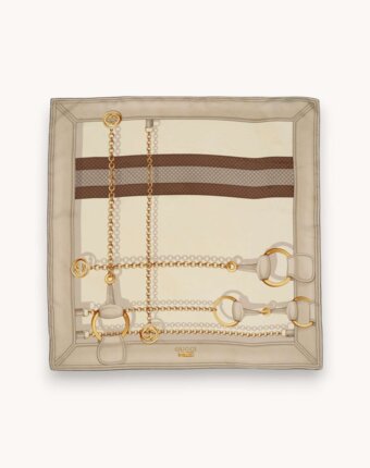 Gucci Silk Scarf женщинам