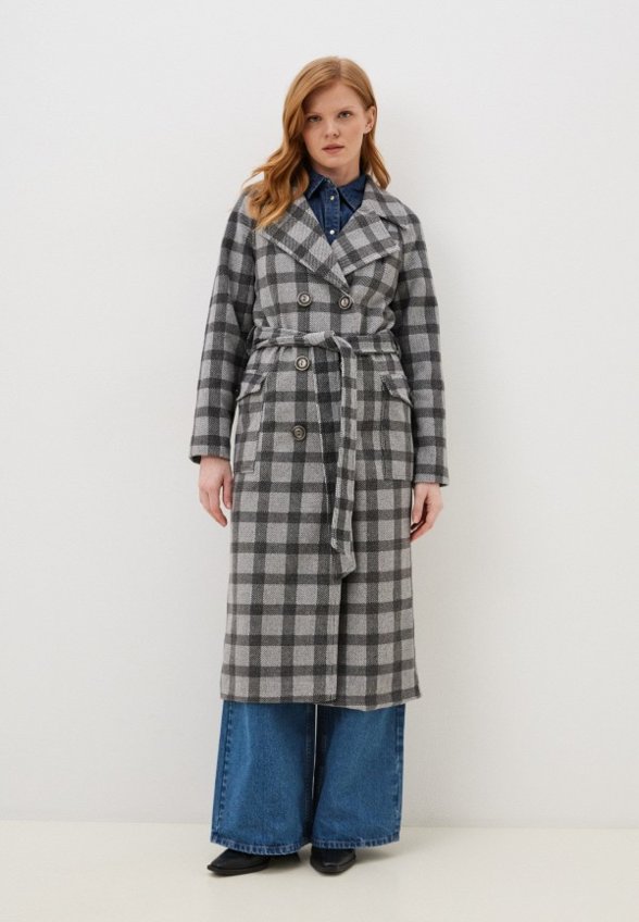 Пальто двубортное Louren Wilton