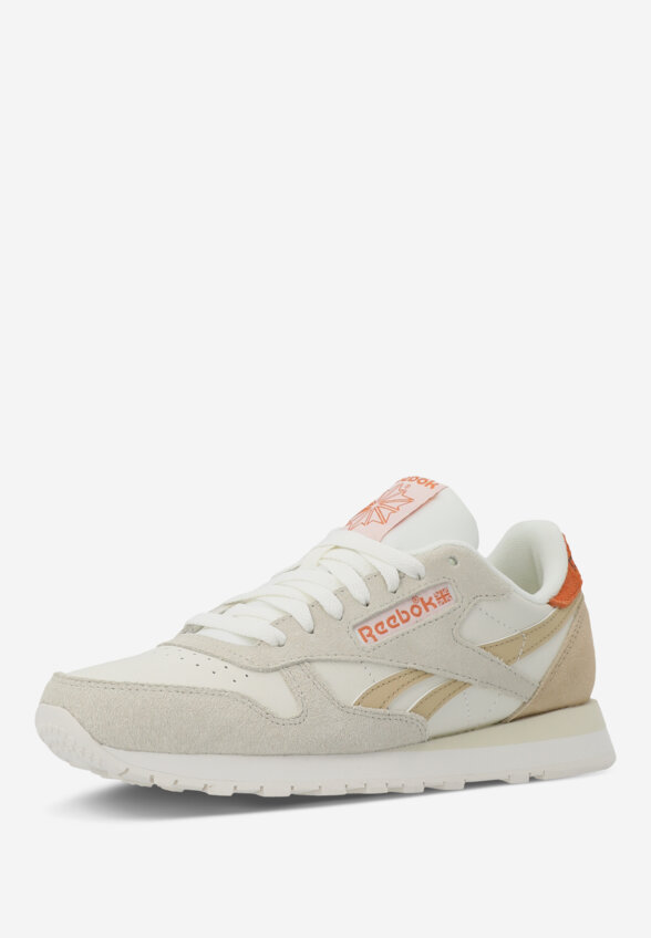 Кроссовки женские Reebok Classic Leather, Бежевый