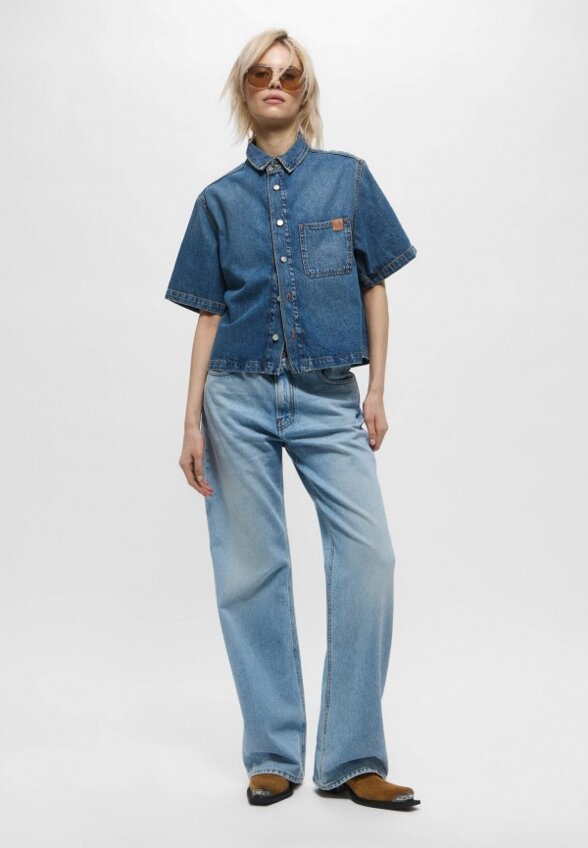 Рубашка джинсовая Haikure