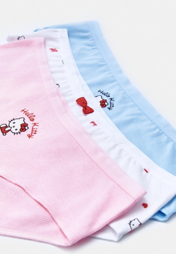 Набор из 3 трусов-слипов с принтом Hello Kitty для девочек