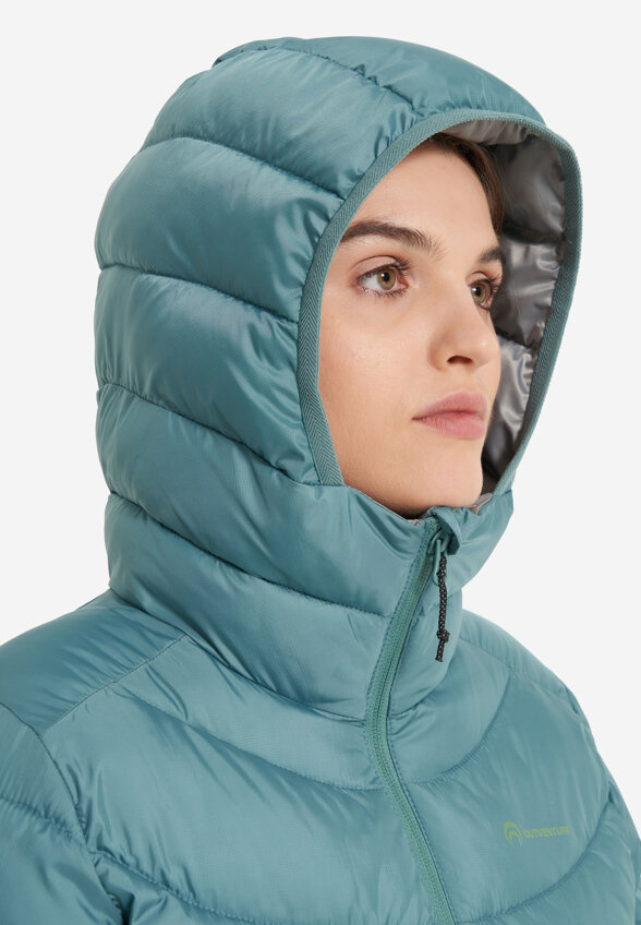 Пуховик женский Outventure, Зеленый