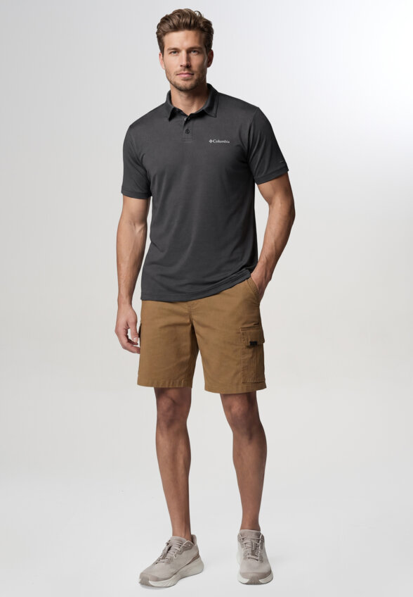 Поло мужское Columbia Parsons Point Polo, Черный
