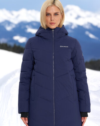 Пуховик женский Glissade, Фиолетовый женщинам