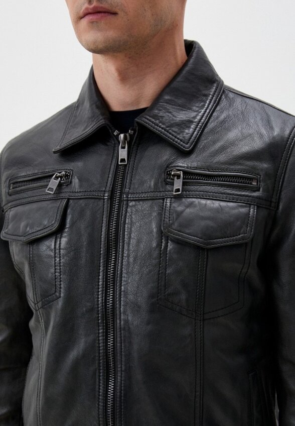 Куртка кожаная Jorg Weber