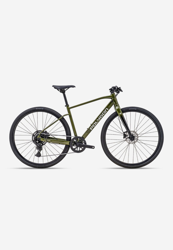 Велосипед городской Polygon Path, 700 C, Зеленый