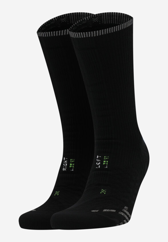 Носки компрессионные Moretan Trekking Merino Noir, 1 пара, Черный