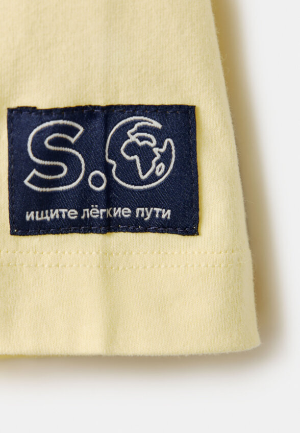 Футболка оверсайз для девочек с принтом SELA x Яндекс Путешествия