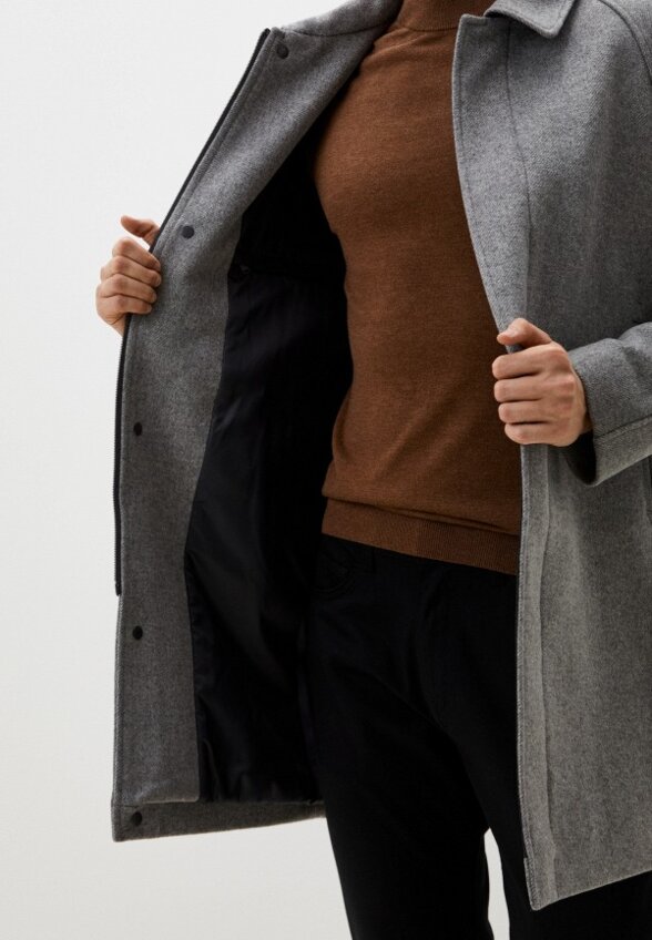 Пальто однобортное Madzerini