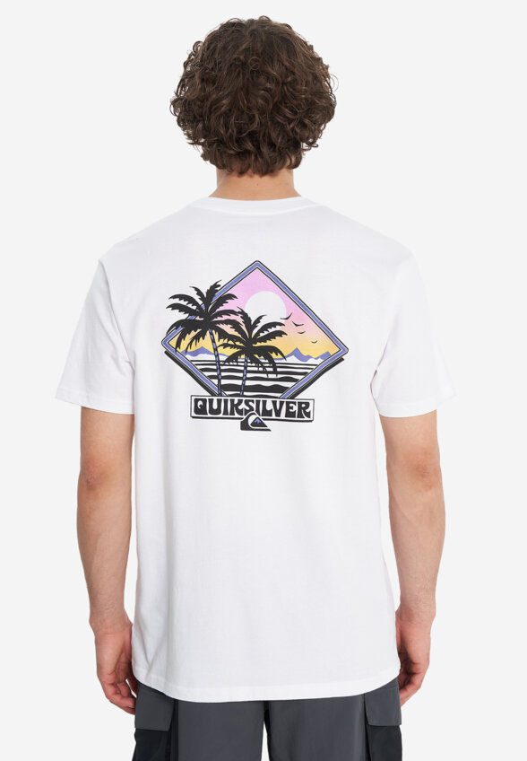 Футболка мужская Quiksilver Palm Square, Белый