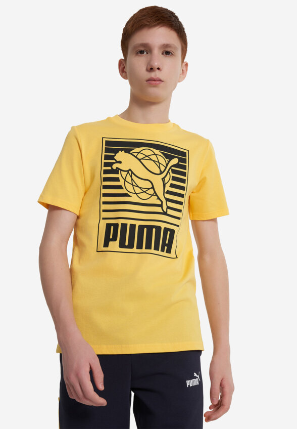 Футболка для мальчиков PUMA Graphics, Желтый