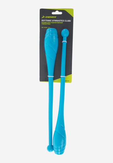 Булавы гимнастические Demix, 36 см, Голубой