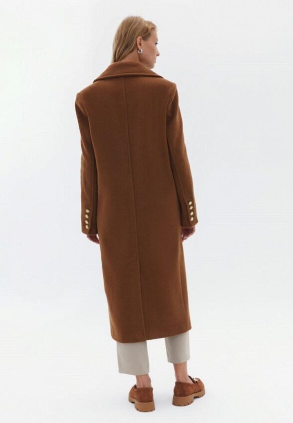 Пальто двубортное OXXO