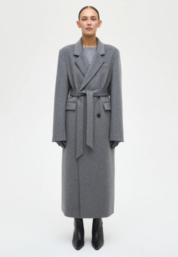 Пальто двубортное Prav.da