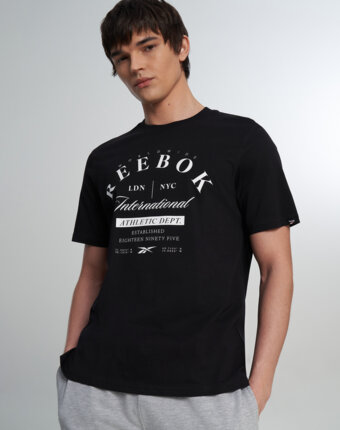 Футболка мужская Reebok, Черный женщинам