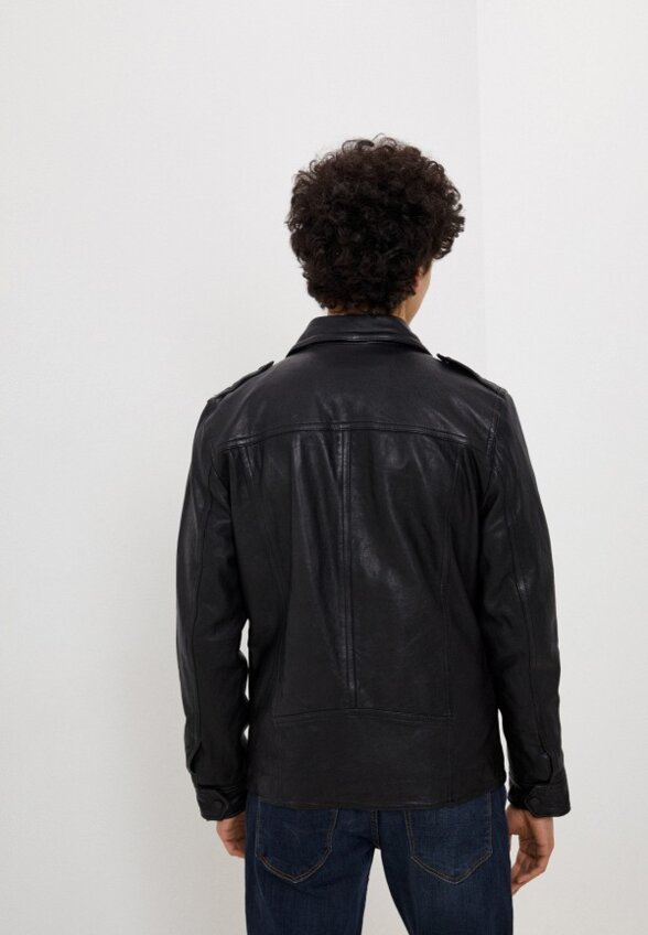 Куртка кожаная Urban Fashion for Men