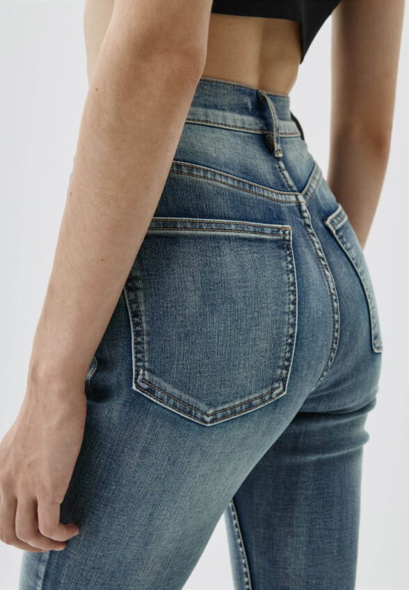 Утепленные джинсы Skinny fit